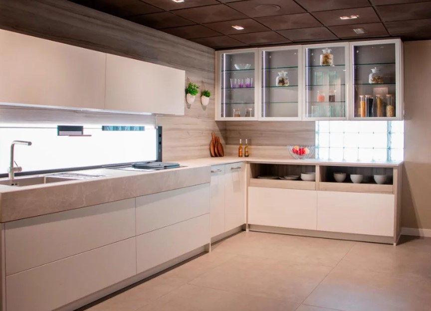 salón - cocina en casa